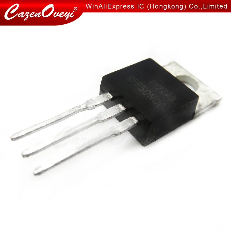 10pcs/lot RFP50N06 FP50N06 50N06 TO-220 60V 50A new original In Stock