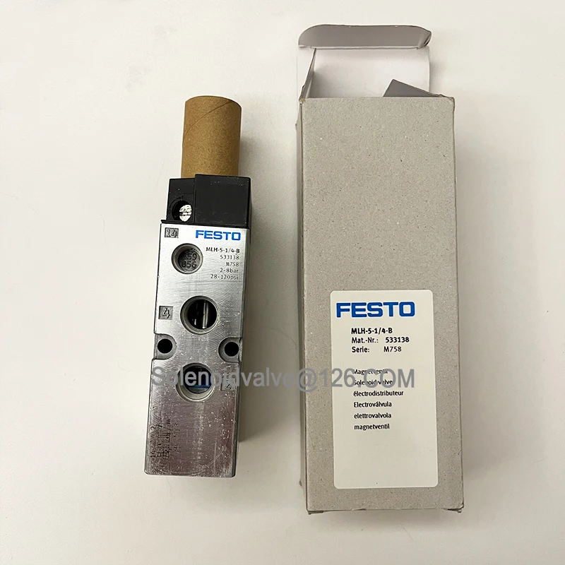 FESTO Solenoid Valve MLH-5-1/4-B 533138  MLH-5-1/8-B 533137