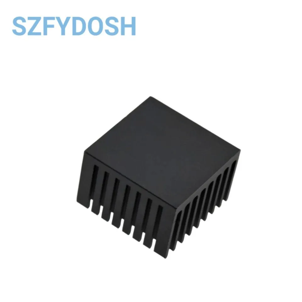 Electronic Heatsink Radiator Cooler Radiator 37X37X24MM High Quality Black Slot Heat Sink