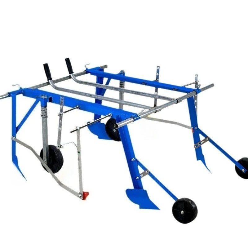 Greenhouse film laying machine Human hand pull film laying machine Agricultural land film laying  Soil covering