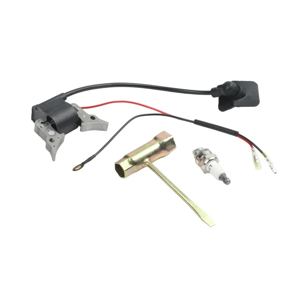 3For 28 High Output Coil Ignition Pack Compatible with Select For 2-Cycle and 4-Cycle Trimmer Brush Tool Models for Lawn Care