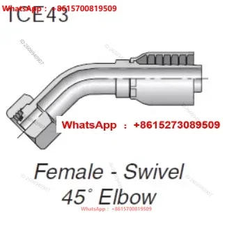 Hose connector genuine spot 24 degree cone O ring light 1CA43-1CE43-1CF43-8-4