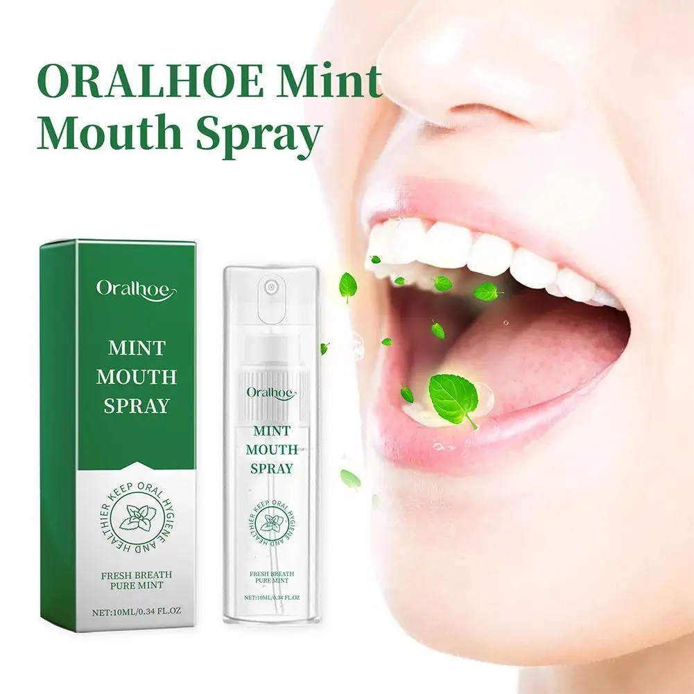 30ml Mouth Spray Mouthwash Eliminate Oral Odor Portable Care Spray Fresh Mint Breath Mint Health Oral Breath Spray Bad Prev J7F8