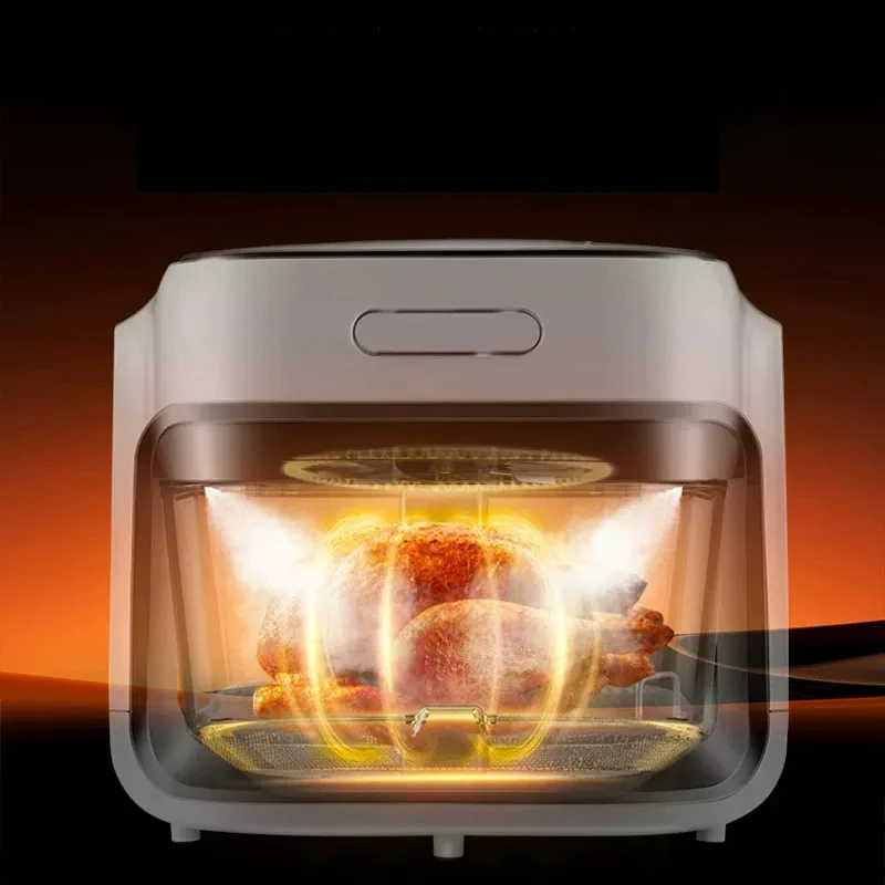 4.5L steam oven air fryer integrated household new intelligent visual electric frying automatic multi-function