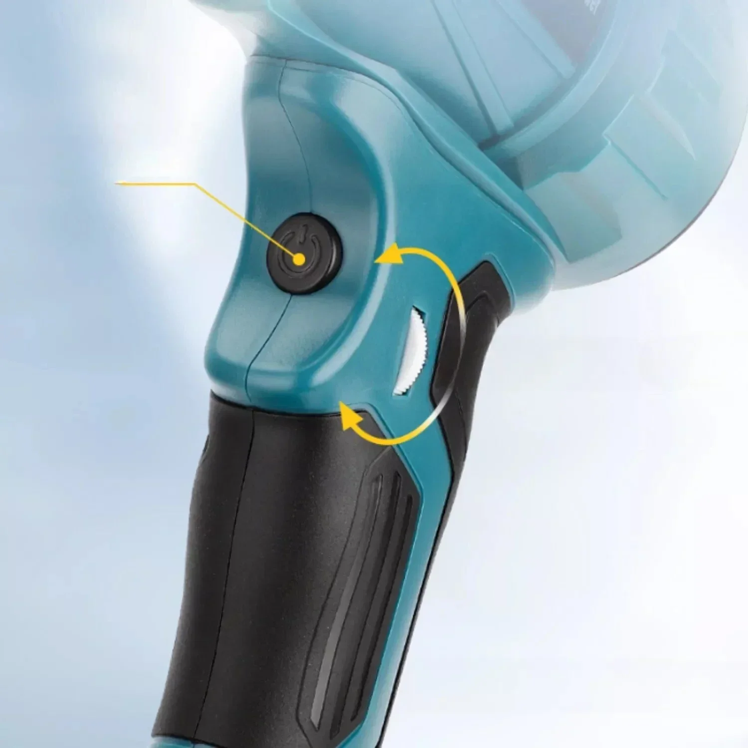 Kipas Turbo Mini Portabel Nirkabel dengan Angin Kuat untuk Baterai Li-ion Makita Dewalt Milwaukee Bosch Ryobi 18V 20V