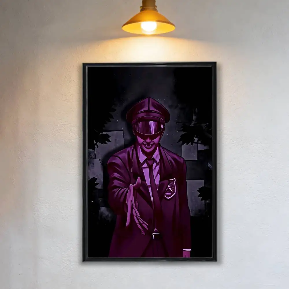 William Afton Springtrap Freddy FNAF Poster HD Art Sticky Wall Waterproof Home Living Room Bedroom