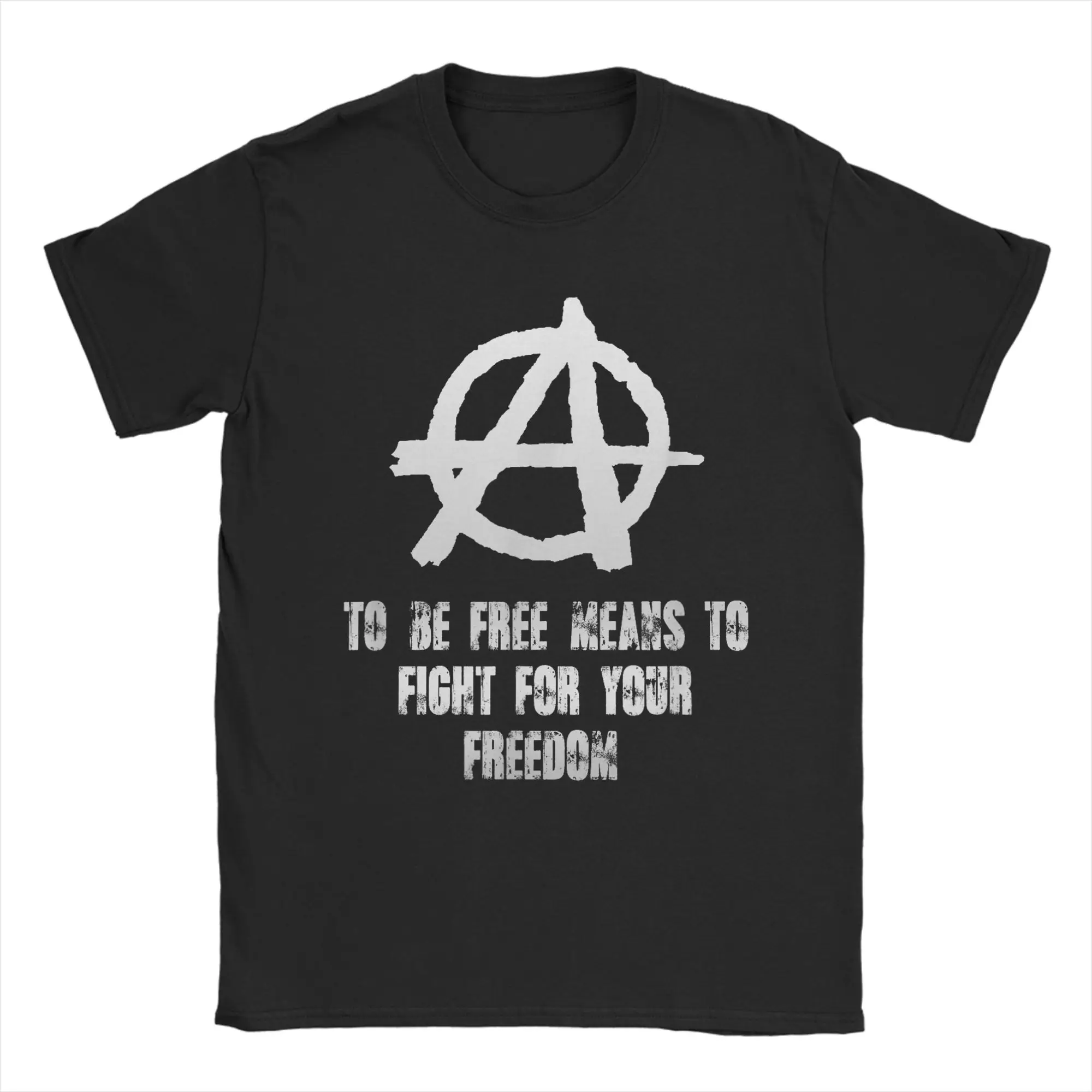 الفوضى رمز الفوضى الفوضى الرجال تي شيرت الشرير الصخرة تي شيرت قصير الأكمام الياقة المستديرة تي شيرت القطن جديد وصول الملابس #1