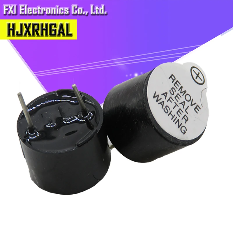 New Arrival 10pcs 12v Active Buzzer Magnetic Long Continous Beep Tone 12*9.5mm