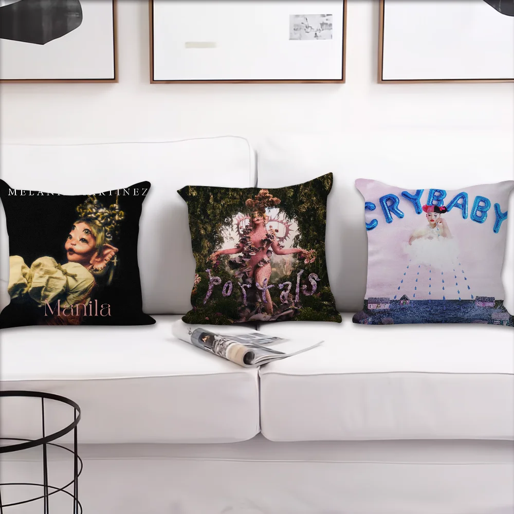 singer Melanie Martinez Manila cushion cover Accessories Square Cushion Room Bedroom Headboard Sofa Living Backrest Car Nap Time