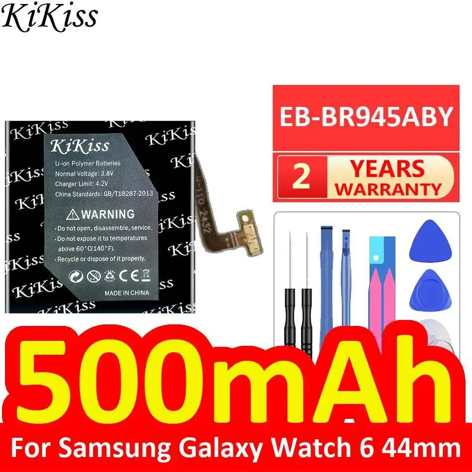 For Samsung Galaxy Watch 6 44mm 500mAh Good Low-Temperature Performance EB-BR945ABY Watch Battery