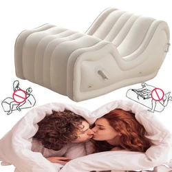 Couple Games Inflatable Sex Sofa Bed Chaise Living Room Furnitures for Tantra Sofa Air Rocking Seat Bdsm Toys Love Chair Sextoys