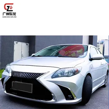 適用於豐田卡羅拉的雷克薩斯風格前保險桿改裝套件(2007-2010、2011-2013款),廠商直銷,車身套件 10 最佳銷售 豐田卡羅拉車身套件 - №9