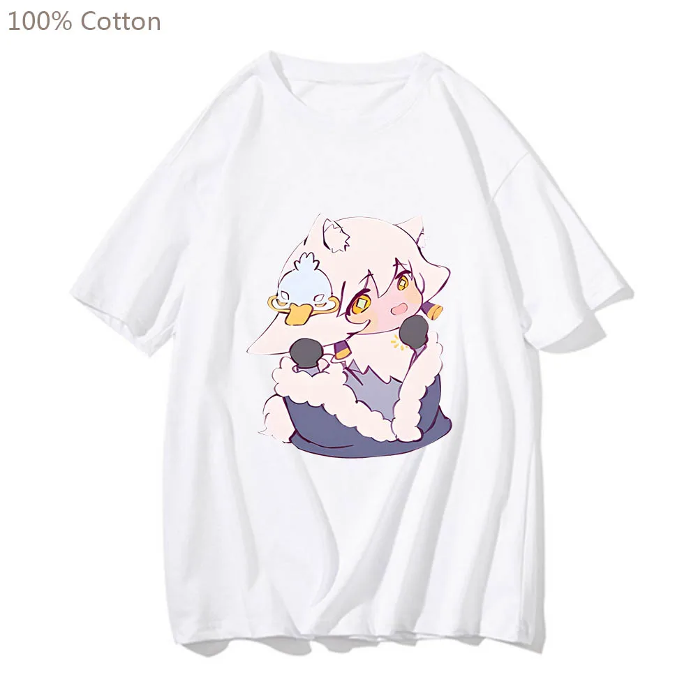 Sky Children of The Light Punk Fashion Anime T-shirts Cute Cartoon Tshirt 100% Cotton Tee-shirt Short Sleeve Men/women T-shirt