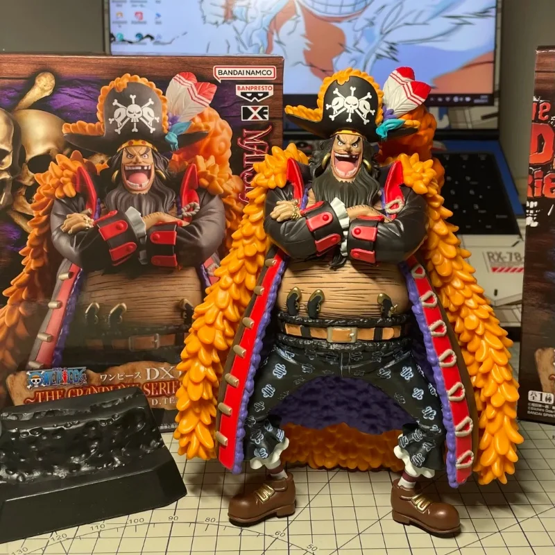 

Оригинальная оригинальная модель Banpresto King Of Artist One Piece 19 см Monkey D Luffy Marshall D Teach Ornament Фигурка Аниме Фигурки