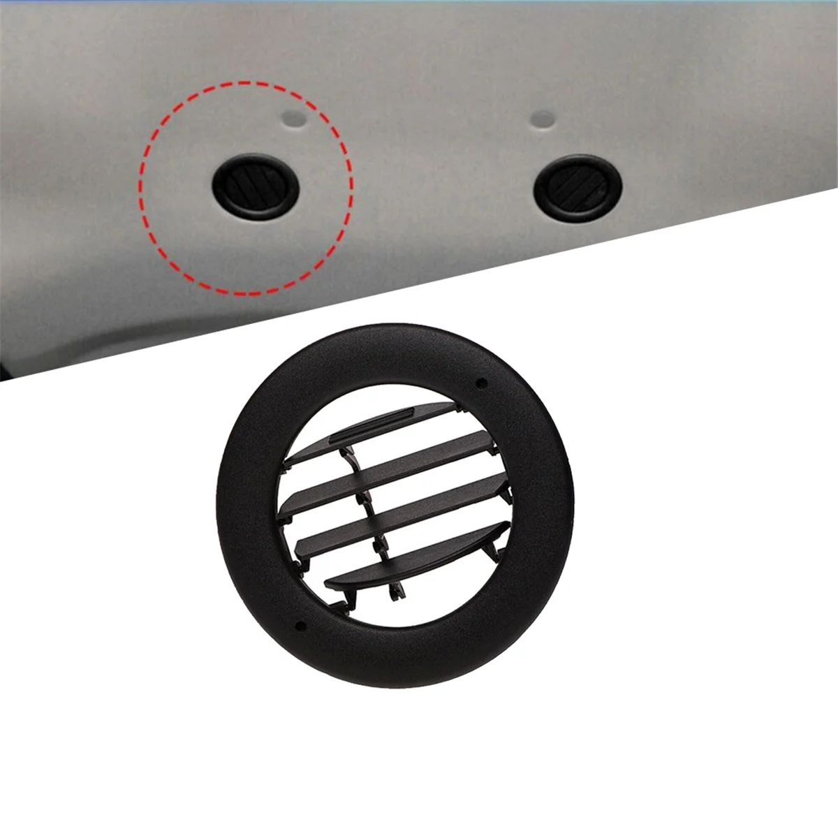 Car Ceiling Roof AC Heat Air Vent BB5Z-19893-CA for Ford Explorer Lincoln MKT 2011-2019 BL1Z-19893-AA BB5Z-19893-AA A