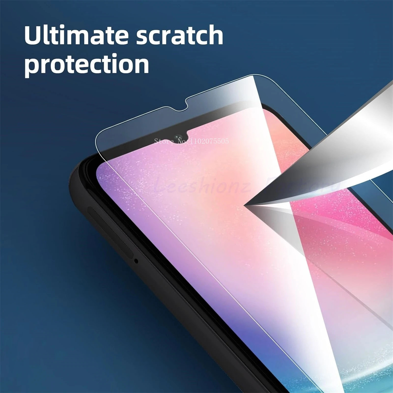 4pcs 9d vollflächiger Schutz für Samsung Galaxy A24 Displays chutz folie Glas folie Anti-Scratch Anti-Shatter