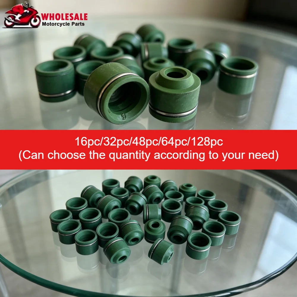 Retén de aceite de válvula de admisión y escape de cilindro de motocicleta de 3.5mm para Honda CBR400 CBR 400 RR CBR400RR