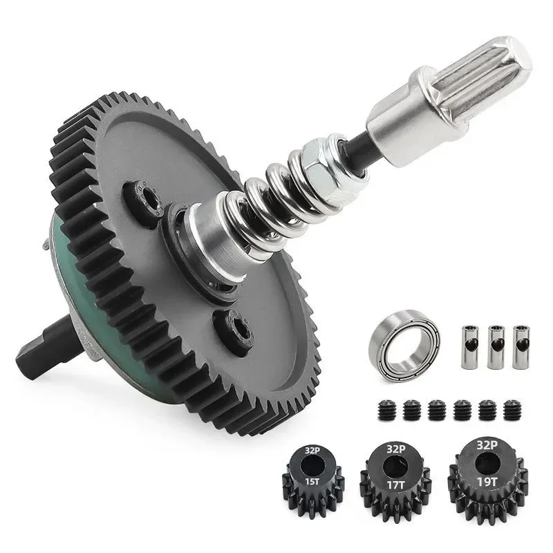 

Steel Metal Gear 54T+15T+17T+19T+Deceleration of rotating shaft set for Trxs Slash 4x4