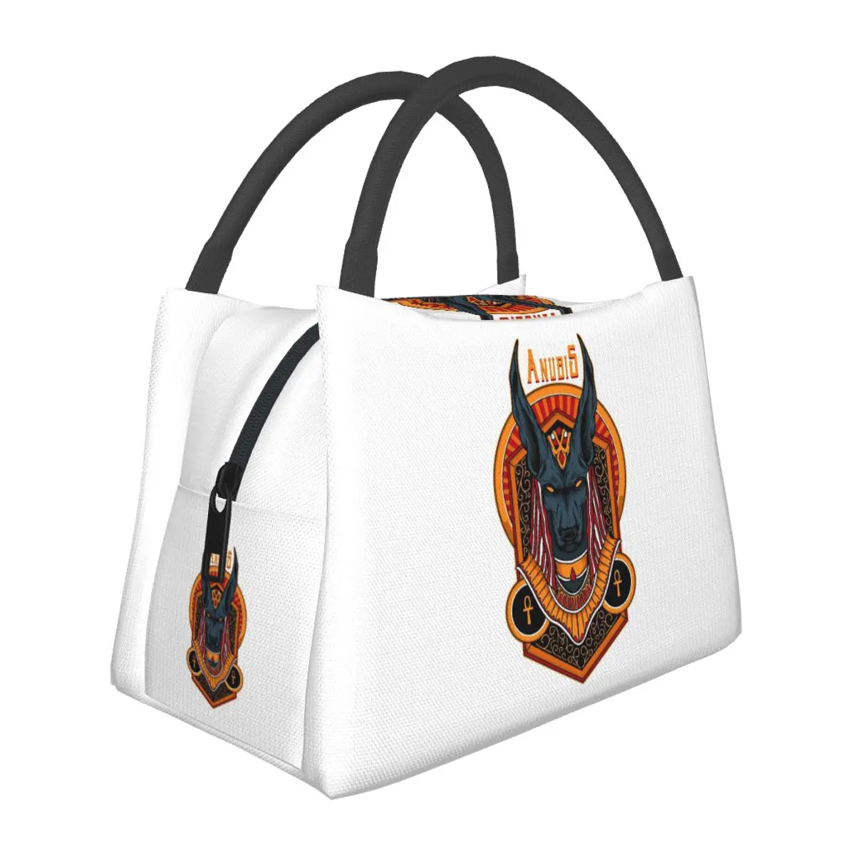 Egyptian God Anubis Egyptian Anubis God Anubis God Lunch Bags Bento Box Lunch Tote Picnic Bags Thermal Bag for Woman Kids Work