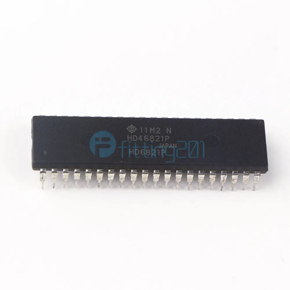 10PCS NEW HD6821P HD6821 IC PIA(Peripheral Interface Adapter HITACHI IC PDIP-40