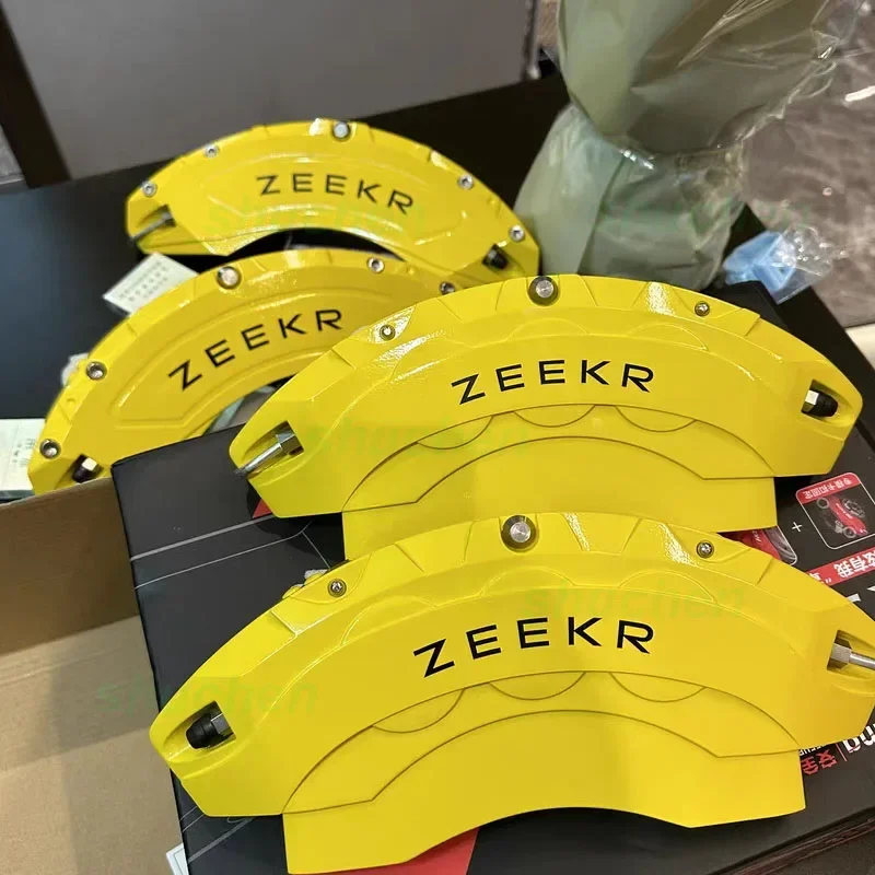 Car Wheel Brake Caliper Cap Cover for Zeekr X 2023 19inch Aluminium Alloy Hub Brake Callipers Decorative Exterior Accessories