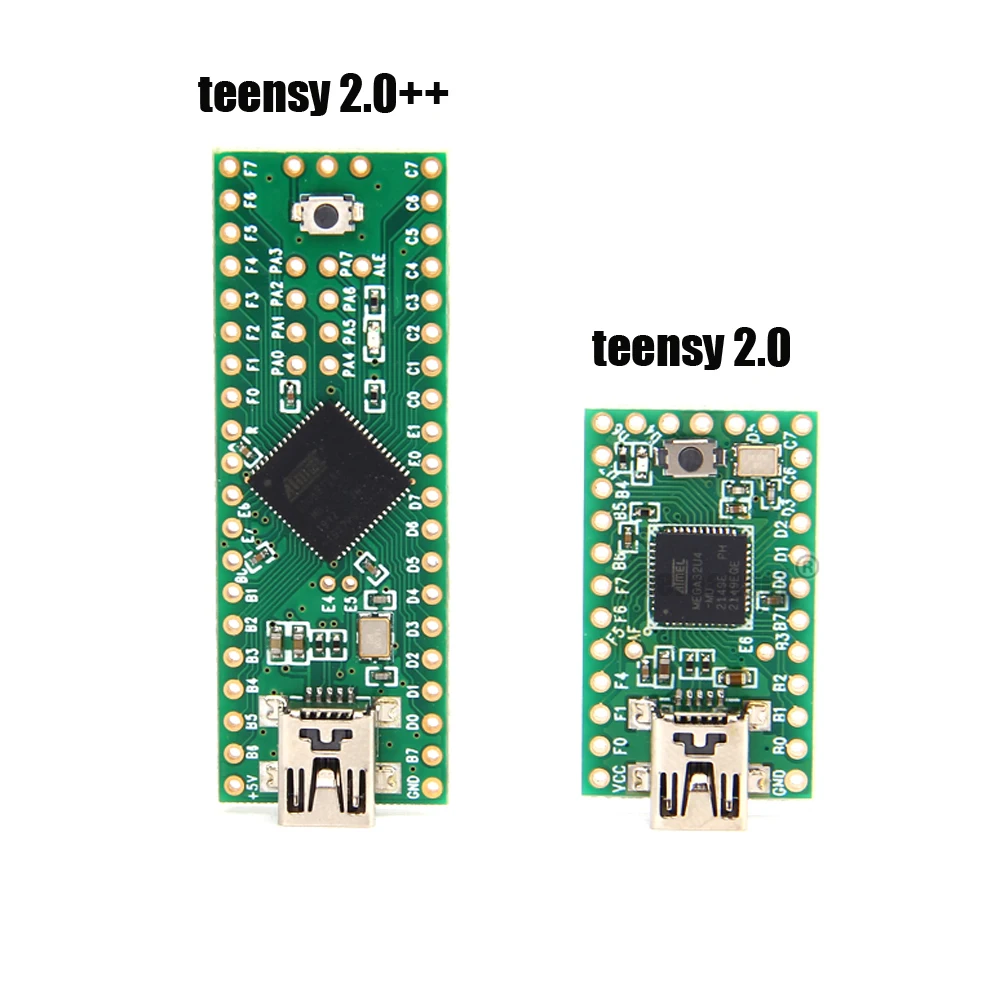 Teensy++ 2.0 AT90USB1286 USB Keyboard Mouse For Arduino AVR Experiment Board U Disk Teensy 2.0 ATMEGA32U4 Game Console Accessori