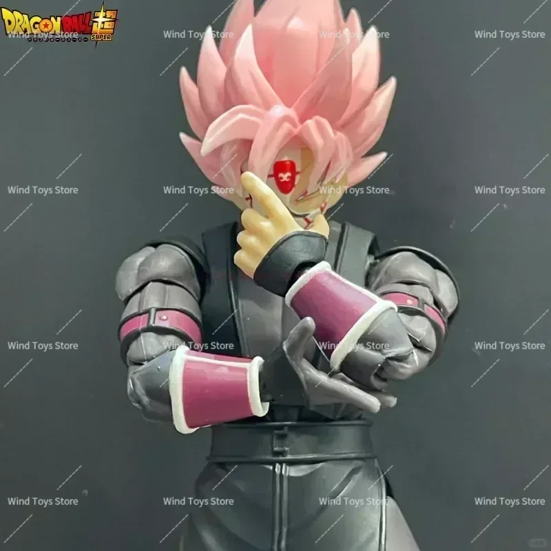 Original Action Figure Devil Fit Dragon Ball S.H.Figuarts SHF Ultimate Atrocious Black Goku Zamasu, Anime Model, Gift Toy