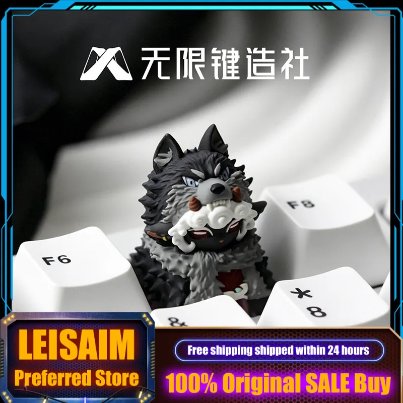 Scavenger themed keycaps resin mechanical keyboards Cross shaft PC gaming keyboards collectible gifts custom keycaps ESC keys