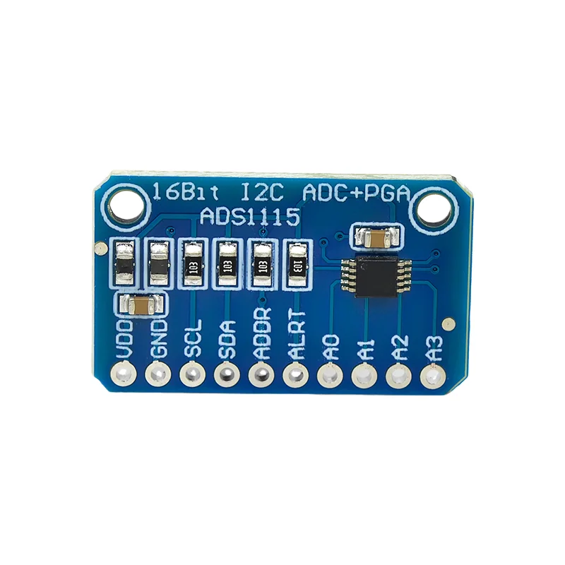 ADS1115 Ultra-Small 16-Bit Precision Analog-To-Digital Converter (ADC) Development Board Module with 4 Channels, Available Now
