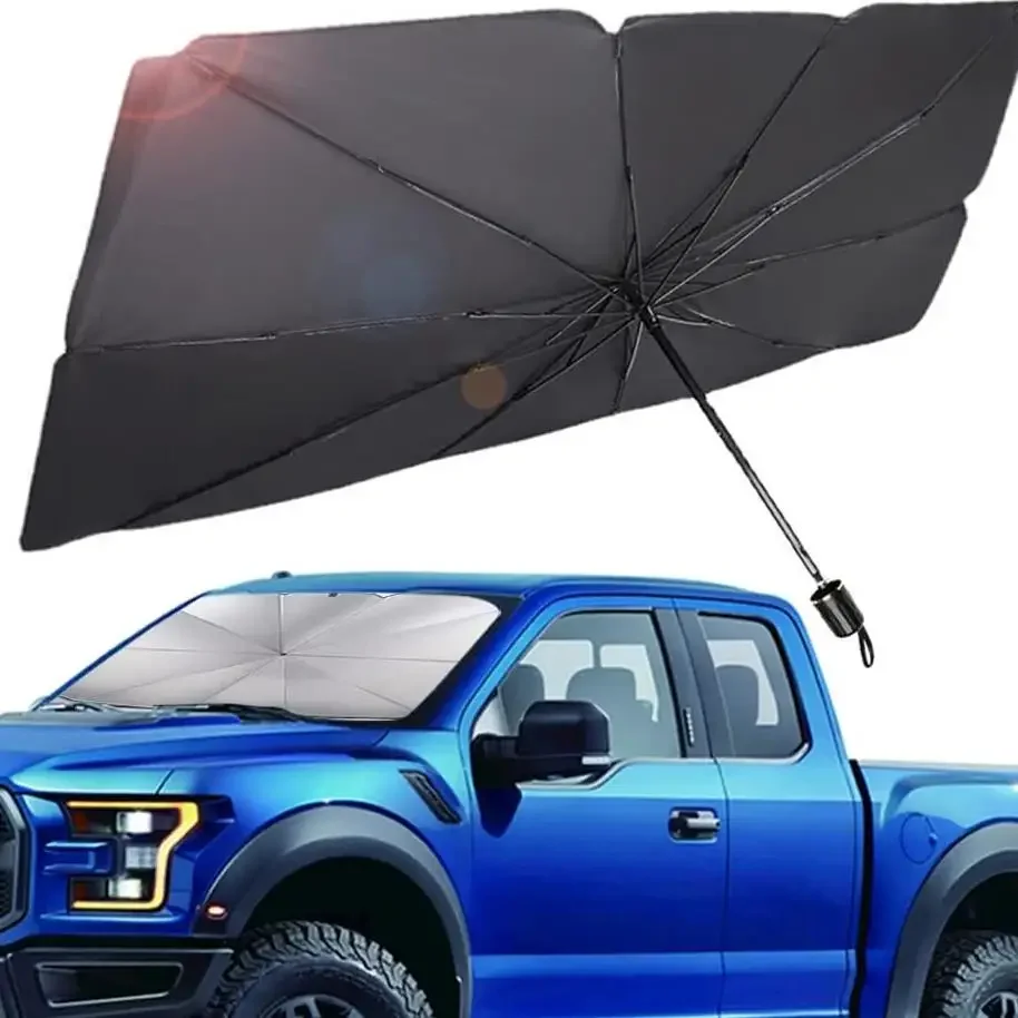 

Car Sunshade Umbrella Front Windshield Sun Shade Foldable Parasol Summer UV Protection Car Heat Insulation Auto Universal