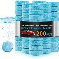 50/100/200Pcs Car Windshield Washer Tablets Glass Cleaner Concentrate Fluid Car Windshield Cleaner Automotive