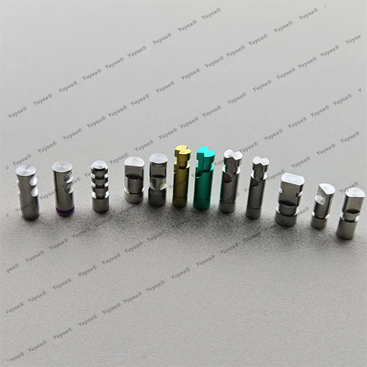 30pcs Dental Lab Implant Analog Plaster for Osstem Dentium Straumann ITI MIS Megagen DIO BB MIS Bego NEO SIC Adin