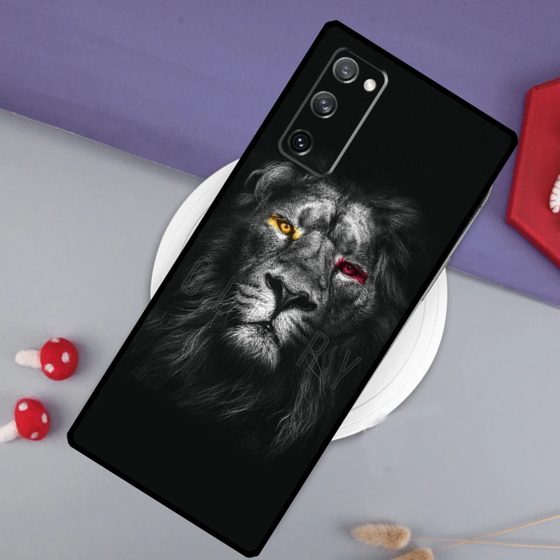 Ferocious Lion Case For Samsung Galaxy S23 S22 Ultra S10 S9 Plus Note 20 S21 Ultra S20 FE S21 FE Back Cover