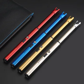 주방용 USB 충전 점화기, 전자 담배 라이터, 방풍 라이터, 야외 바베큐, 캠핑, Safety30