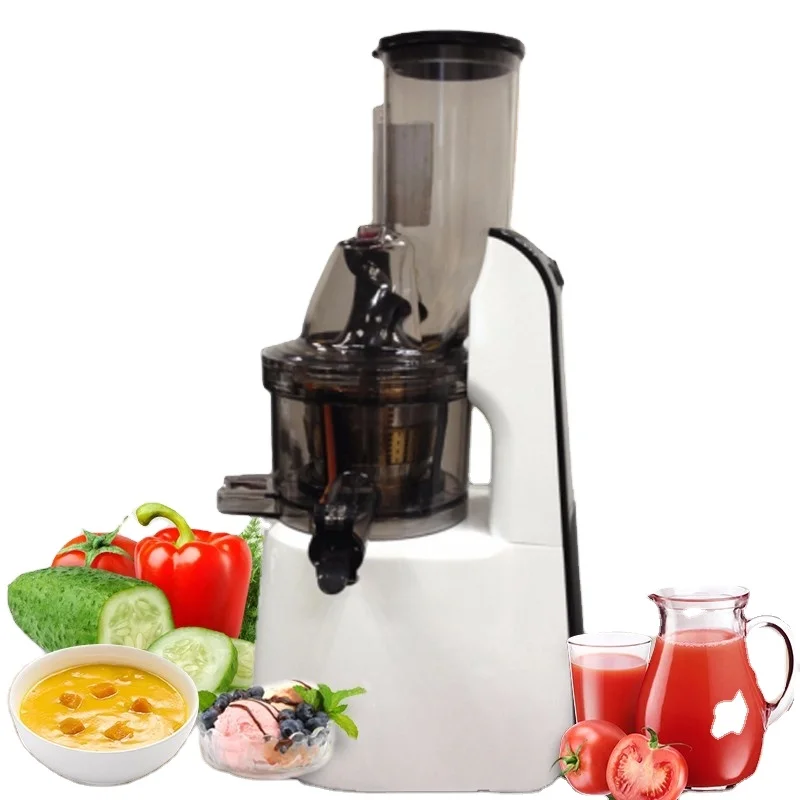 

High-end luxury smart2020 New Jutian Factory White Color Whole Commercial Slow Nutrition Fruit Masticating Juicer Extractor