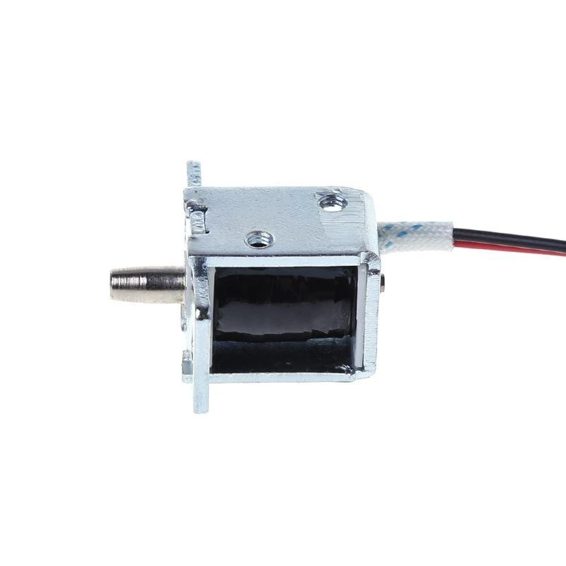  Dc12V 0.5 A Solenoid Electromagnetic Electric Lock Mini Door Drawer Tongue Down