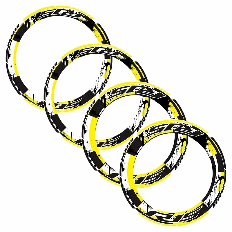 For All YAMAHA YZF R15 R 15 Motorcycle Parts Contour Wheel Decoration Decal Sticker - 1 Acsessories