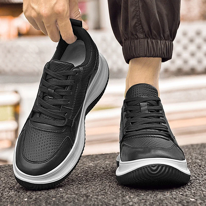 

Non Slip Outdoor Driving Shoes Man Classic 2025 New Flats Handmade Male All-match Sneakers Genuine Leather Men's Casual Trainers