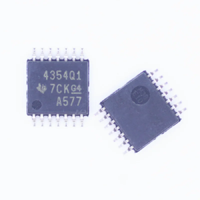 10pcs/Lot OPA4354AQPWRQ1 TSSOP-14 MARKING;4354Q1 High Speed Operational Amplifiers Operating Temperature:- 40 C-+ 125 C