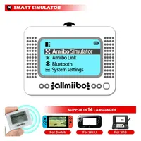 Emulador simulador inteligente recargable Allmiibo, grabador Universal Compatible con Bluetooth para accesorios de juegos Switch/Wiiu