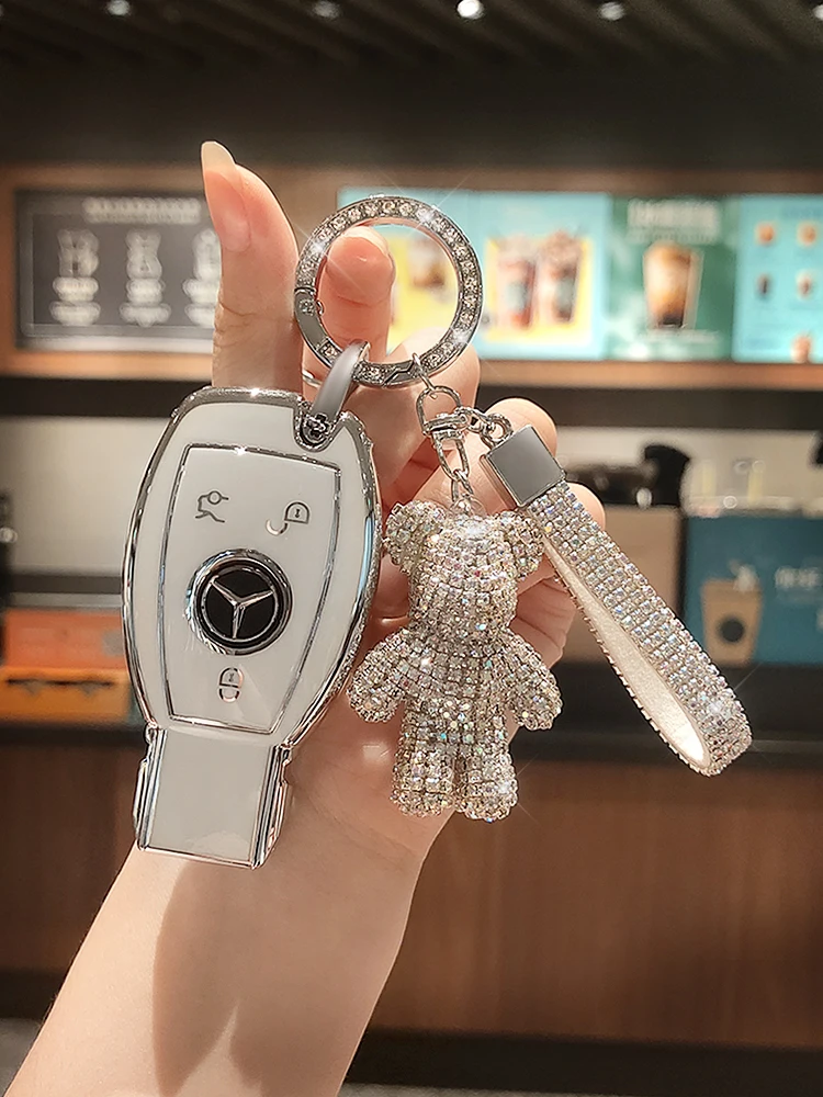 New TPU Car Remote Key Case Cover Shell Fob For Mercedes Benz A C E S G Class GLC CLE CLA GLB GLS W177 W205 W213 W222 X167 AMG