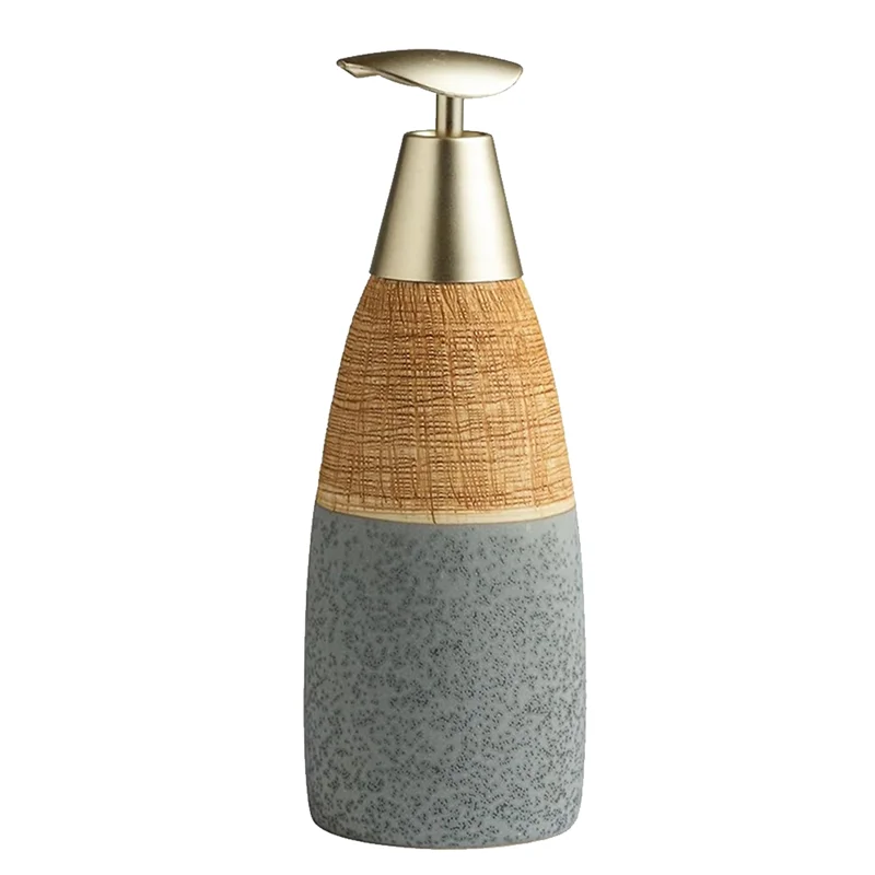 

ABAE-Kitchen 12 унций дозатор мыла для рук для ванной комнаты многоразовая бутылка-дозатор для жидкого мыла, шампуня и геля для душа