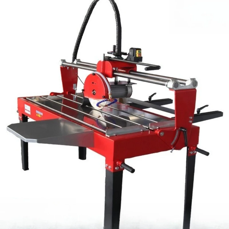 Small manual desktop stone marble tile cutting machine, electric household cutting machine