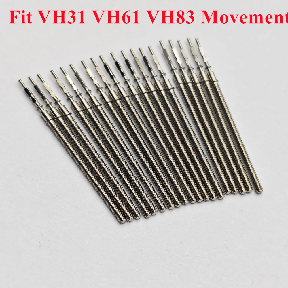 VH31 Watch Stem Stainless Steel Spare Parts Fit VH60 VH61 VH63 VH83 Crown Automatic Mechanical Movement Watch Parts Crown Stem