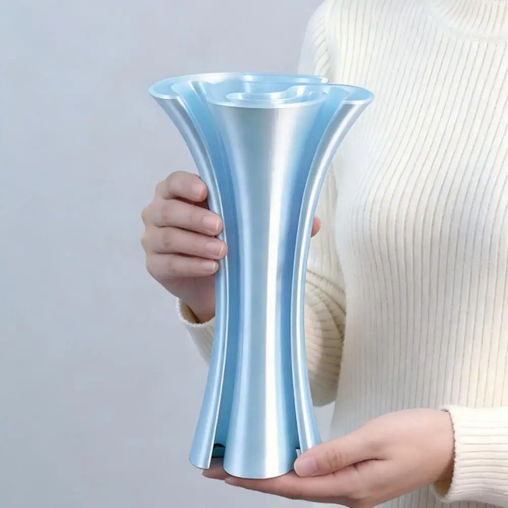 Sophisticated Decor Modern 3d Printed Vase Artistic Flower Centerpiece Elegant Table Decor Vase for Fresh Flowers for Flowers