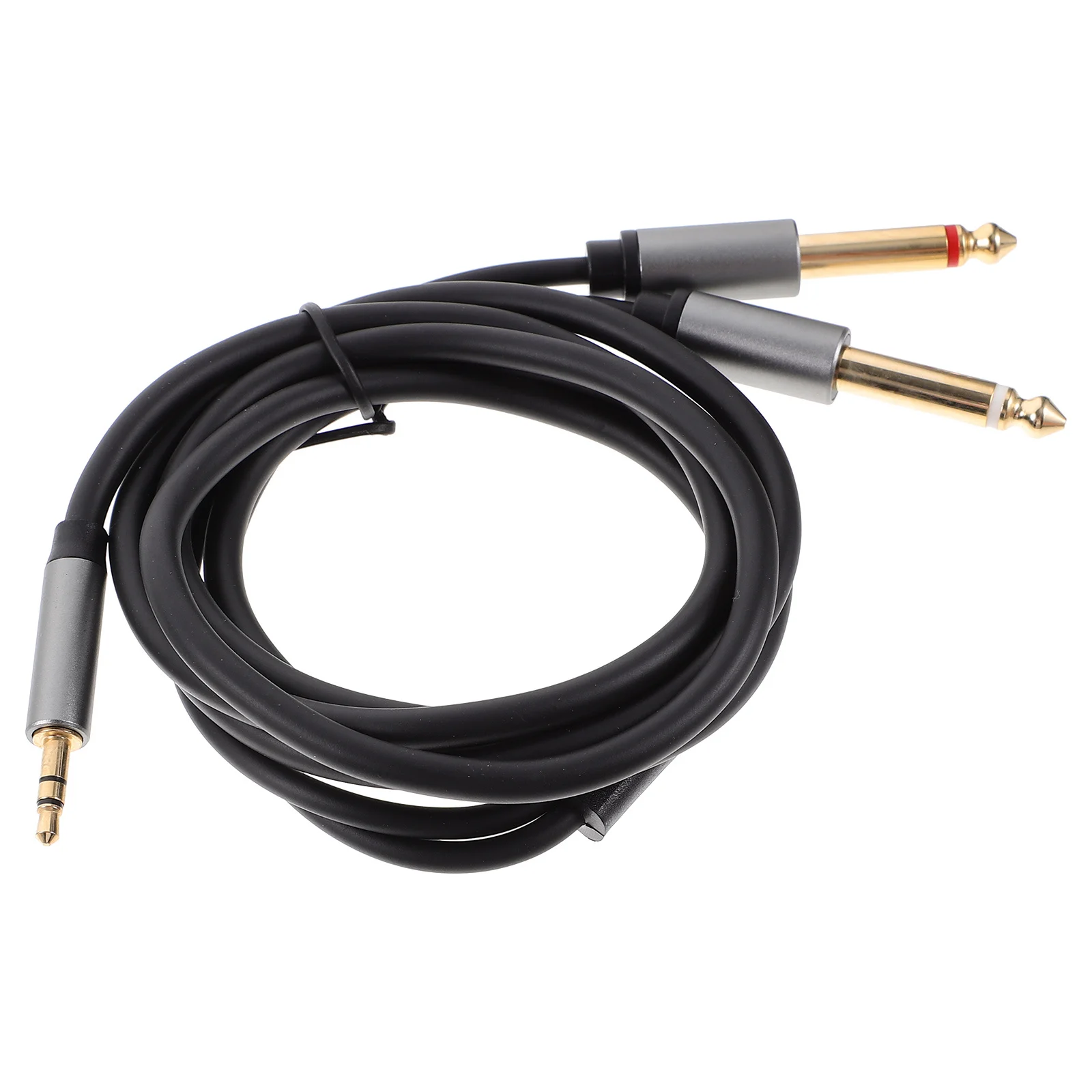 

3.5Mm To 6.5Mm Audio Cable Aluminum Alloy Connector Flexible Long Audio Cable For Car Computer Speakers Cd Player Headphone