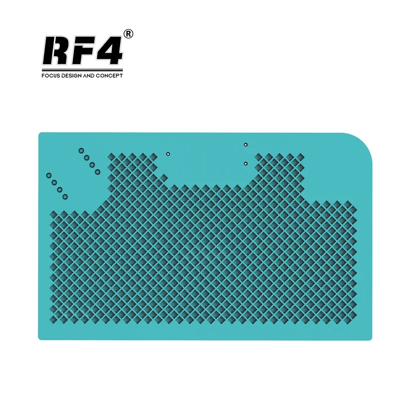 RF4 RF-PO15 RF-PO16 tappetino di riparazione resistente alle alte Temperature multifunzionale addensato manutenzione Pad organizzazione banco da