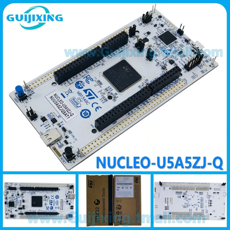 

NUCLEO-U5A5ZJ-Q STM32 Nucleo-144 development board uses STM32U5A5ZJT6 microcontroller