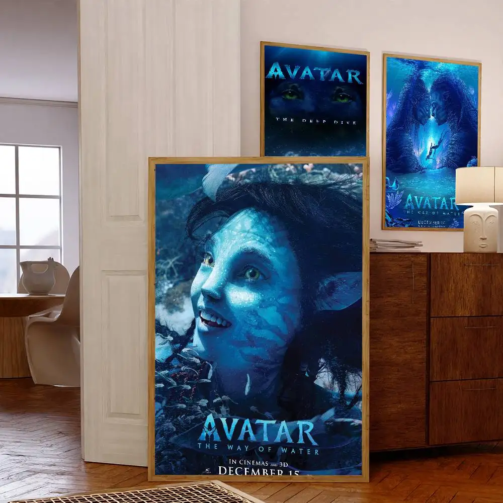 A-الصورة الرمزية 2 الفيلم الكلاسيكي خمر الملصقات HD جودة جدار الفن الرجعية الملصقات لديكور جدران غرفة المنزل #3