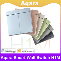 Aqara Wall Switch H1M Neutral 6 Colors Wireless Key Light Switch Zigbee Smart Wall Switch Multiple Control Modes For Homek APP